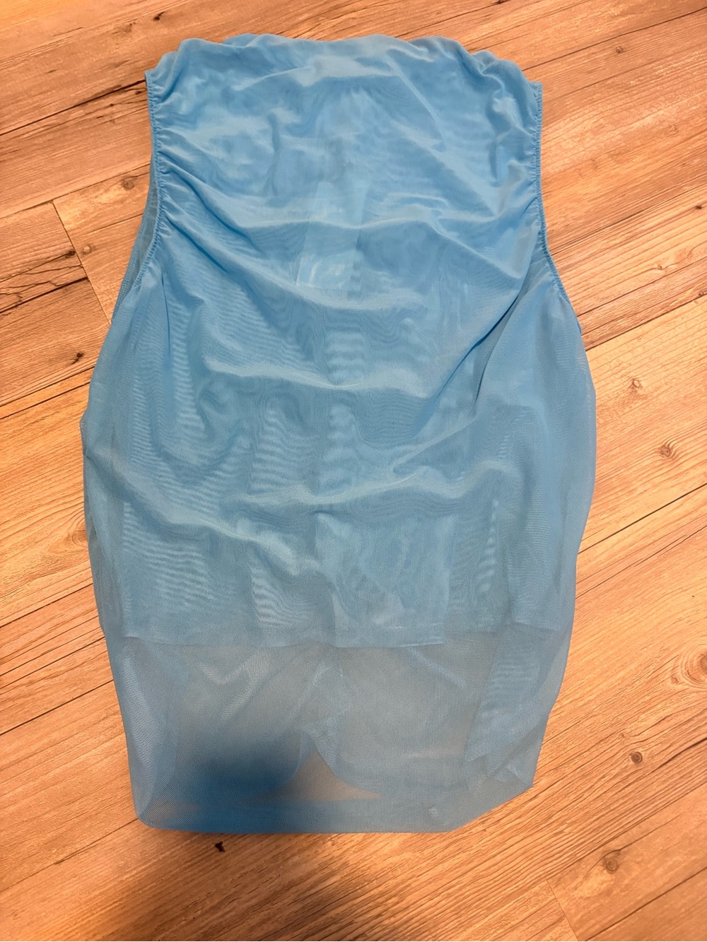 CALIA ruched mock tank top large new with tags